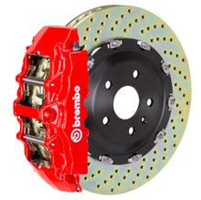 Load image into Gallery viewer, Brembo 00-02 RS4 Front GT BBK 6 Piston Cast 380x34 2pc Rotor Drilled-Red