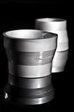 Weapon R 3in x 3in x 2.5in Tall Coupler Adapter - Silver