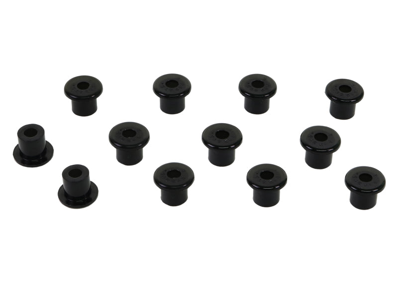 Whiteline 76-86 Jeep CJ7 Spring Eye Front/Rear and Shackle Bushing Kit