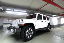 Load image into Gallery viewer, Rally Armor 18-25 Jeep JL Wrangler Black UR Mud Flap w/Grey Logo