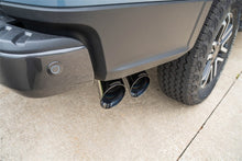 Load image into Gallery viewer, Corsa 2024-2025 Ford Ranger 3in Cat-Back Exhaust 4in Black PVD Pro-Series Slash Cut Twin Tip
