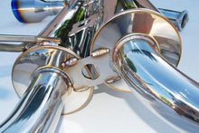 Load image into Gallery viewer, Invidia 09+ 370Z Gemini Rolled Titanium Tip Cat-back Exhaust