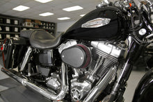 Load image into Gallery viewer, K&amp;N 00-16 Harley-Davidson Street Metal Intake System Flare Black
