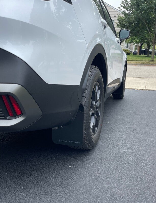 Rally Armor 23-25 Kia Sportage Black UR Mud Flap w/ Dark Grey Logo