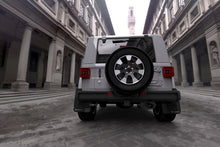 Load image into Gallery viewer, Rally Armor 18-25 Jeep JL Wrangler Black UR Mud Flap w/White Logo