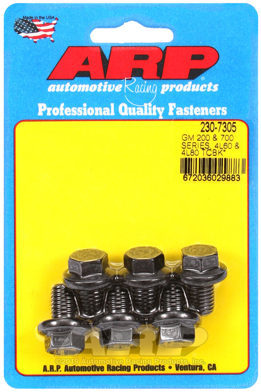 ARP GM 200/700 4L60/4L80 Torque Converter Bolt Kit - 6 Piece