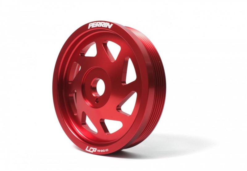 Perrin 93+ Impreza (WRX/STi) Crank Pulley - Red