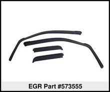 Load image into Gallery viewer, EGR 19-22 Ford Ranger In-Channel Window Visors Front/Rear Set Matte Black Crew Cab