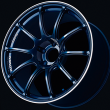 Load image into Gallery viewer, Advan RZII 17x7.5 / +35 Offset / 5x100 / 63mm Bore / Racing Indigo Blue and Ring