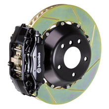 Load image into Gallery viewer, Brembo 12-16 991.1 C2/C4 (Excl. PCCB) Rr GT BBK 4 Piston Cast 345x28 2pc Rotor Slotted Type1-Black