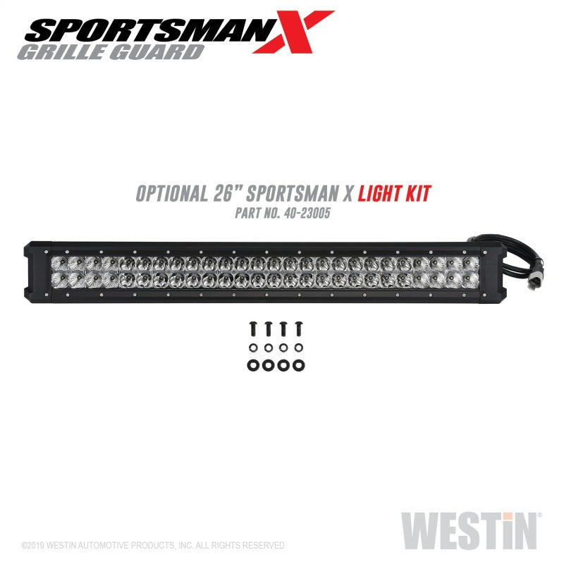 Westin 16-21 Toyota Tacoma Sportsman X Grille Guard - Tex. Blk