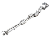 AWE Tuning 16-22 Toyota Tacoma 0FG Cat-Back Exhaust w/ BashGuard - Dual Chrome Silver Tips