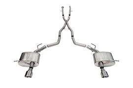 Corsa 2011-2025 Dodge Durango Xtreme 2.5in Cat-Back Dual Rear Exit w/ Single 4.5in Polished Tips
