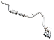 Load image into Gallery viewer, AWE Tuning Exhaust for 4th Gen Toyota Tacoma Dual Chrome Silver Tips
