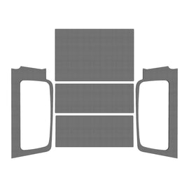 DEI 04-06 Jeep Wrangler LJ Unlimited Headliner Complete Kit - Gray