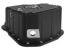 Load image into Gallery viewer, aFe POWER GM Diesel Trucks 01-10 V8-6.6L (td) Pro Series Engine Oil Pan Black w/ Machined Fins