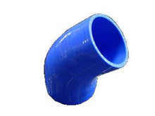 Load image into Gallery viewer, Turbo XS Silicone 45 Degree Elbow 76mm/3inch in Blue