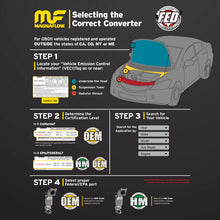 Load image into Gallery viewer, Magnaflow 04-06 Cayenne V8 4.5 OEM Underbody Direct Fit Converter