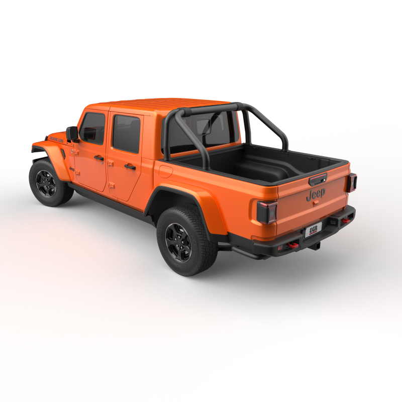 EGR Black Powder Ocat S-Series Sport Bar for 2020-2025 Jeep Gladiator
