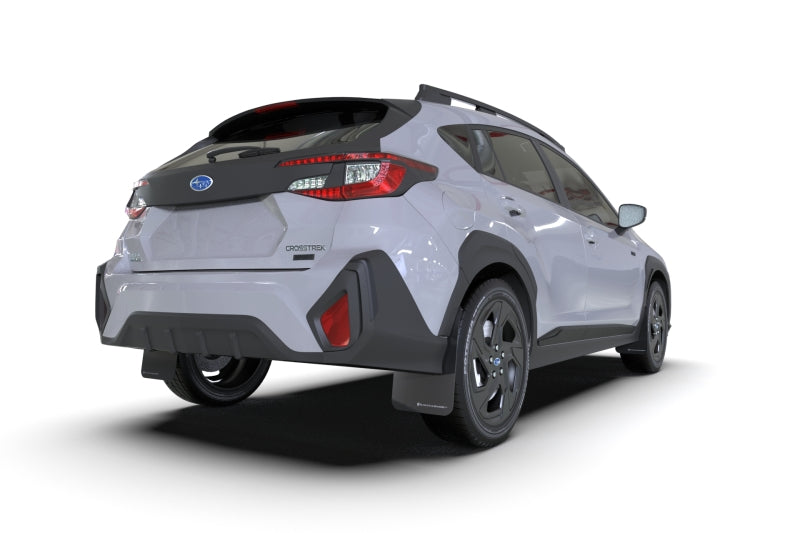 Rally Armor 24-26 Subaru Crosstrek Black UR Mud Flap Red Logo