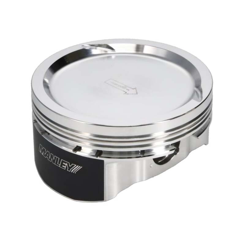 Manley Chevy LS Series 4.001in Bore 1.115in CH -29.00 CC Dish Platinum Series Pistons - Set of 8