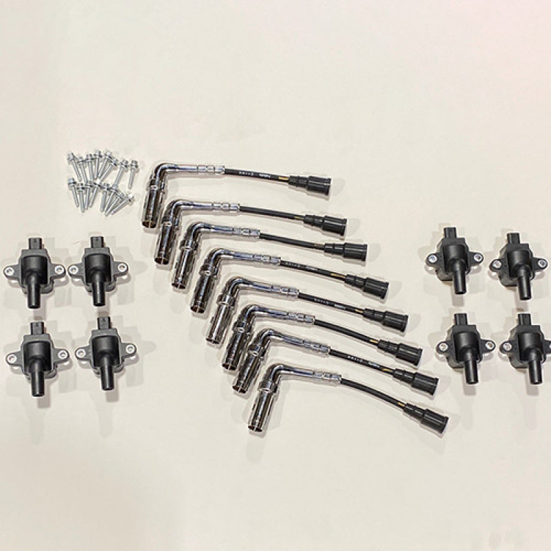 Ford Racing 20-22 Super Duty 7.3L Gas Ignition Coil & Wire - Set of 8