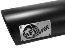 Load image into Gallery viewer, aFe MACH Force-Xp Universal Exhaust Tip 4 IN Inlet x 5 IN Outlet x 12 IN L- Black Tip