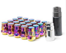 Load image into Gallery viewer, Wheel Mate Muteki SR35 Close End Lug Nuts w/ Lock Set - Red 12x1.50 35mm