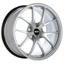 Load image into Gallery viewer, BBS RI-A 18x9 5x114.3 ET50 82mm PFS Required Silver Wheel