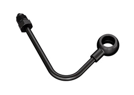 Goodridge 11-17 Harley-Davidson Softail Models Front ABS Banjo Adaptor - Black