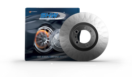SHW 00-03 BMW M5 5.0L Left Front Smooth Monobloc Brake Rotor (34112229527)
