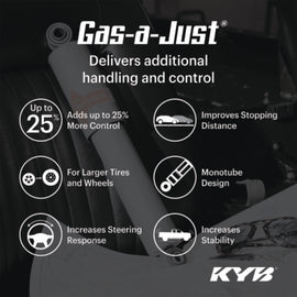 KYB 19-21 GMC Sierra 1500 (Exc. AT4) (w/o Off Road Susp. & Z85 Package) Gas-A-Just Shock - Rear