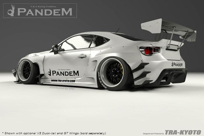 GReddy Scion FR-S Pandem Wide Body V3 Side Skirts