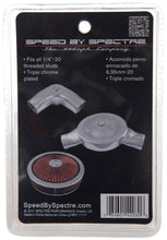 Load image into Gallery viewer, Spectre Air Cleaner Nut Low Profile (Fits 1/4in.-20 Threading) - Chrome