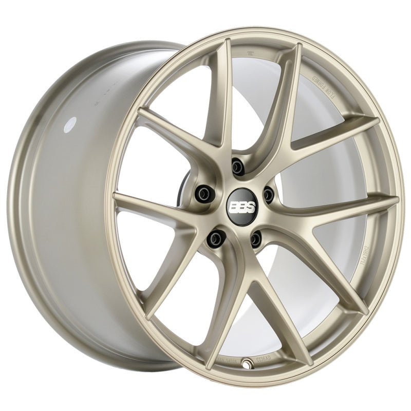 BBS Unlimited CI-R 20x10 ET58 (Face 2) Satin White-Gold Wheel