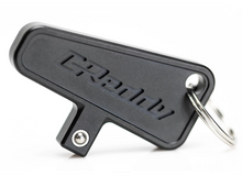 Load image into Gallery viewer, GReddy 3/8in Drive Master Switch Keychain - Black