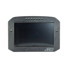 Load image into Gallery viewer, AEM CD-7LG Carbon Logging Flush Digital Dash Display w/ Internal 20Hz GPS &amp; Antenna