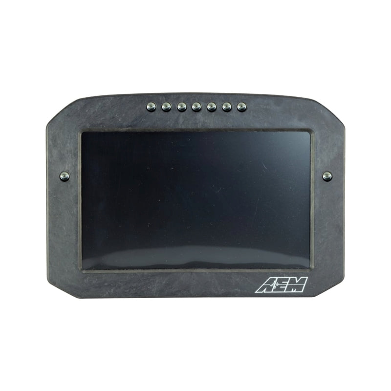 AEM CD-7G Carbon Flush Digital Dash Display w/ Internal 20Hz GPS & Antenna