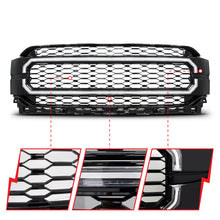 Load image into Gallery viewer, ANZO 21-23 Ford F150 Black Housing Full LED Light Tube Front Grille