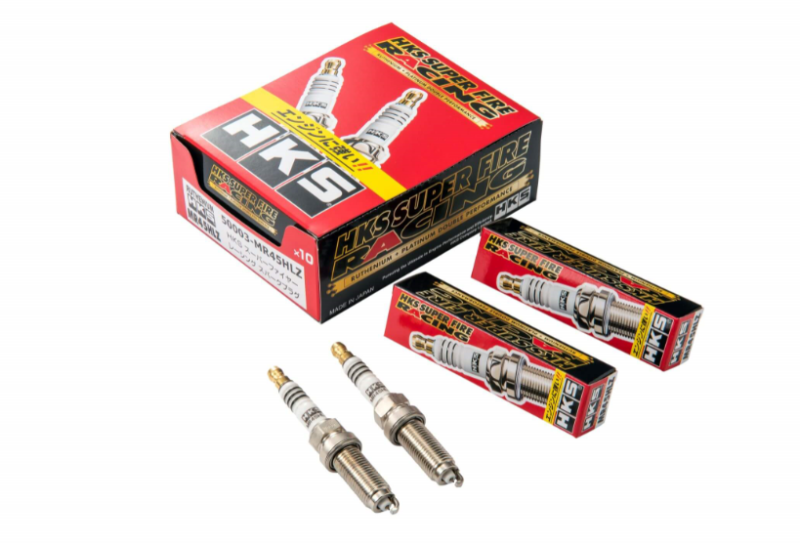 HKS SUPER FIRE RACING MR45HLZ- Pack of 10 Spark Plugs