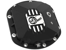 Load image into Gallery viewer, aFe 97-18 Jeep Wrangler TJ/JK Dana 30 Street Series Diff Cover w/ Machined Fins &amp; Gear Oil - Black