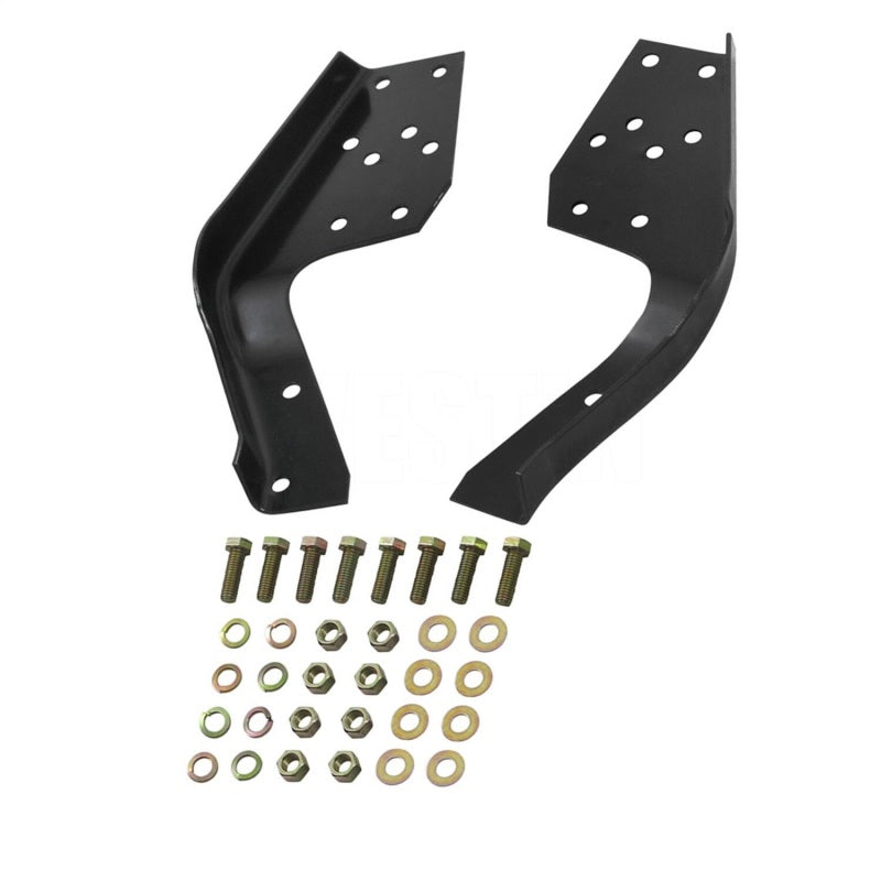 Westin/Fey 78-96 Ford Bronco Universal Aftermarket Bumper Mount Kit - Black