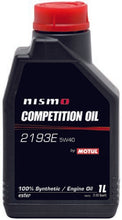 Load image into Gallery viewer, Motul Nismo Competition Oil 2193E 5W40 1L