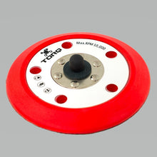 Load image into Gallery viewer, Chemical Guys TORQ R5 Dual-Action Red Backing Plate w/Hyper Flex Technology - 3in