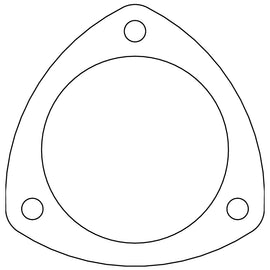 Cometic .043in Copper Exhaust Header Collector Gasket - 3.5in Diameter - 4.438in Bolt Circle