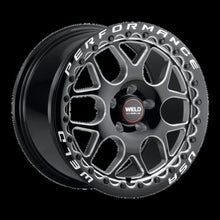 Load image into Gallery viewer, Weld Solana Beadlock 17x10 / 5x114.3 BP / ET0 / 78.1mm Bore - Gloss Black MIL DIA Wheel