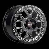 Weld Solana Beadlock 20x10.5 / 5x127 BP / ET38 / 71.5mm Bore - Gloss Black MIL DIA Wheel