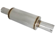 Load image into Gallery viewer, aFe ATLAS Muffler 3-1/2 IN ID Center/Center x 7 IN Dia. X 16 IN L - Round Body