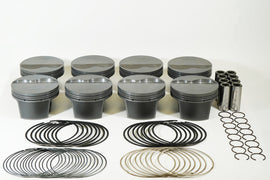 Mahle MS Piston Set 408ci 4.030in Bore 4in Stroke 6.250in Rod .927 Pin -6.5cc 11.6 CR - Set of 8