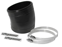 Load image into Gallery viewer, aFe Magnum FORCE Intake Coupling Kit (3-1/2 IN ID x 3 IN L x 15 Deg.) Elbow Coupler - Black